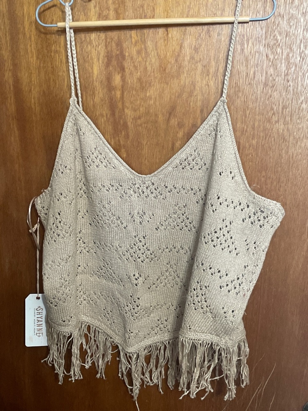 Shyanne Fringe Sweater Tank